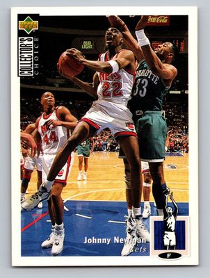SJF 1994-95 Collector's Choice #126 Johnny Newman