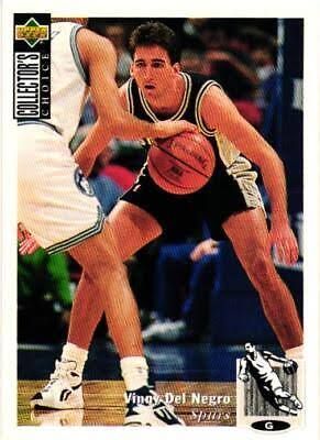 SJF 1994-95 Collector's Choice #115 Vinny Del Negro