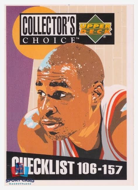 SJF 1994 Upper Deck Collector's Choice – Checklist 106-157 #209