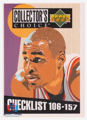 SJF 1994 Upper Deck Collector's Choice – Checklist 106-157 #209
