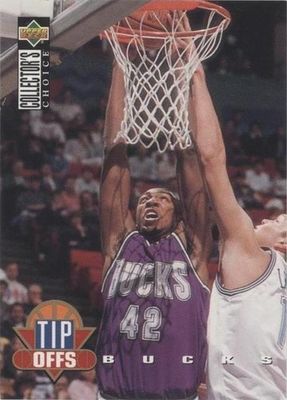 SJF Upper Deck - 1994 - Vin Baker - #180 Milwaukee Bucks