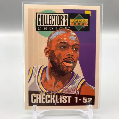 SJF Tim Hardaway Checklist 1-52 Basketball Trading Card No.207 Upper Deck bb665