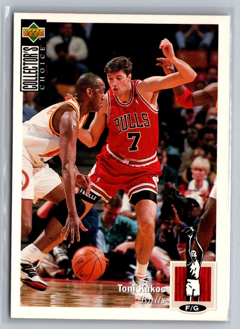 SJF 1994-95 Collector's Choice #107 Toni Kukoc