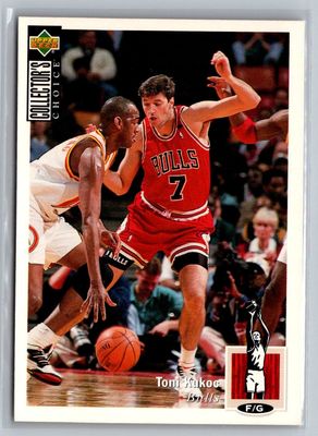 SJF 1994-95 Collector's Choice #107 Toni Kukoc