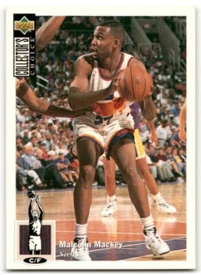 SJF 1994-95 Upper Deck Collector's Choice Basketball Card Malcolm Mackey #127