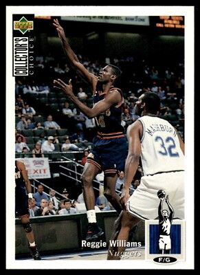 SJF 1994-95 Collector's Choice #130 Reggie Williams Denver Nuggets