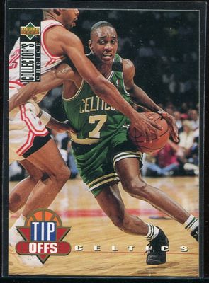 SJF 1994 UD Collector's Choice Basketball Dee Brown #167 Boston Celtics