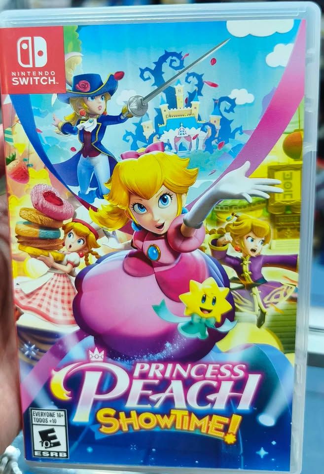 SJ1 Princess Peach Showtime Nintendo Switch Usado Completo