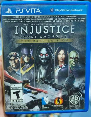SJ1 Injustice PSVita Usado Completo