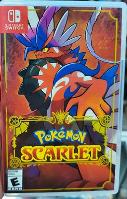 SJ1 Pokémon Scarlet Nintendo Switch Usado Completo