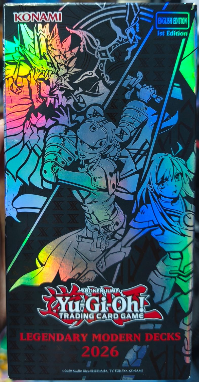 SJ1 Yugioh Legendary Modern Decks 2026 Nuevo