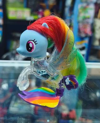 SJ3 Rainbow Dash Figura Flip Flow Seapony Hasbro 2017