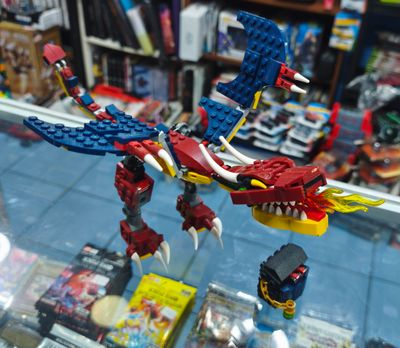 SJ1 Lego Creator Fire Dragon 3 in 1 Armado