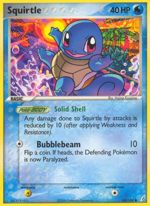 SJF Squirtle - 064/100 - Crystal Guardians (CG)