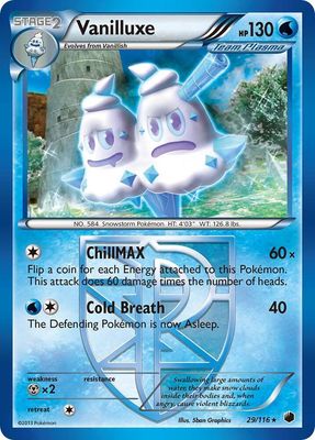 SJF Vanilluxe (Team Plasma) - Plasma Freeze (PLF)