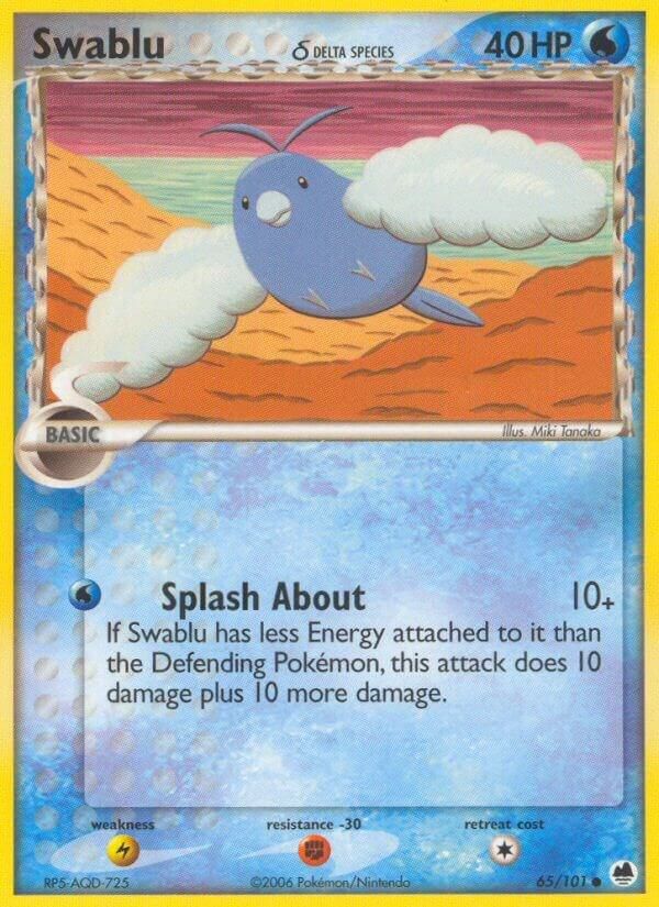 SJF Swablu (Delta Species) - Dragon Frontiers (DF)