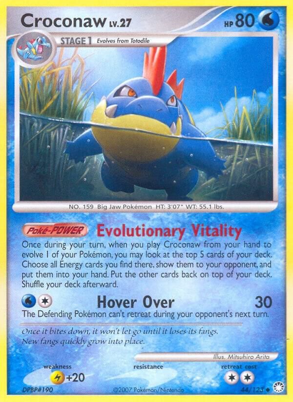 SJF Croconaw - Mysterious Treasures (MT)