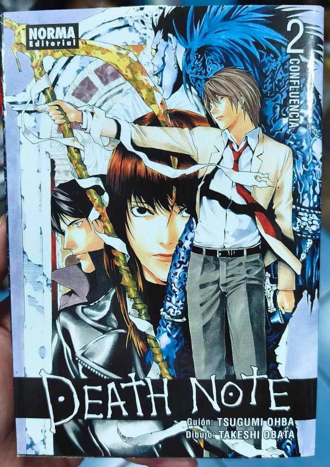 SJ1 Death Note Manga Volumen 2 Español Norma