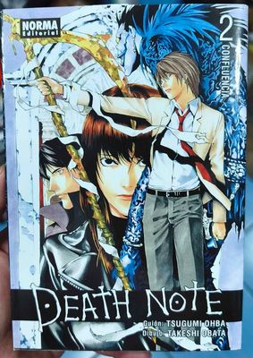 SJ1 Death Note Manga Volumen 2 Español Norma