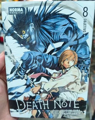 SJ1 Death Note Manga Volumen 8 Español Norma