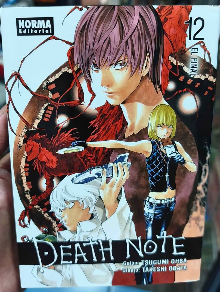 SJ1 Death Note Manga Volumen 12 Español Norma