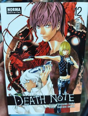 SJ1 Death Note Manga Volumen 12 Español Norma