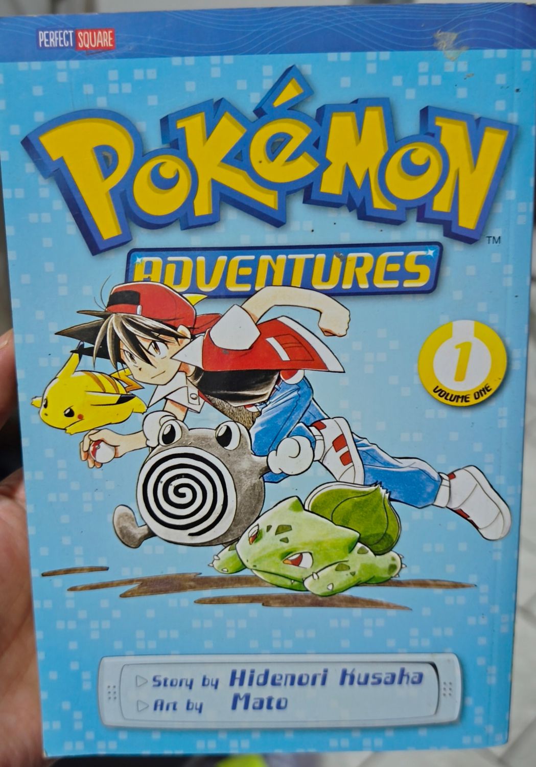 SJ6 Pokemon Adventures Manga Volumen 1 Inglés