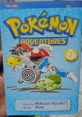 SJ6 Pokemon Adventures Manga Volumen 1 Inglés