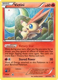 SJF Victini - 23/113 (BW Legendary Treasures) - Deck Exclusives (PR)