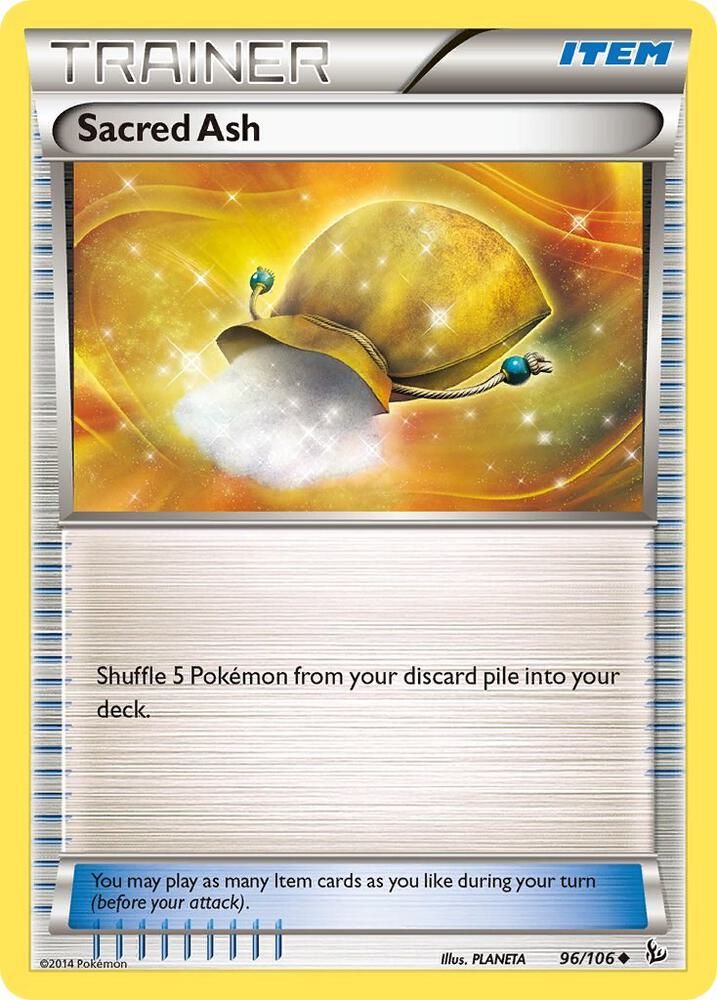 SJF Sacred Ash - XY - Flashfire (FLF) Foil