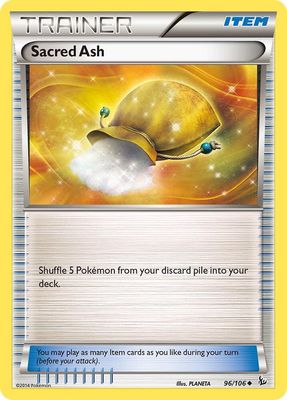 SJF Sacred Ash - XY - Flashfire (FLF) Foil