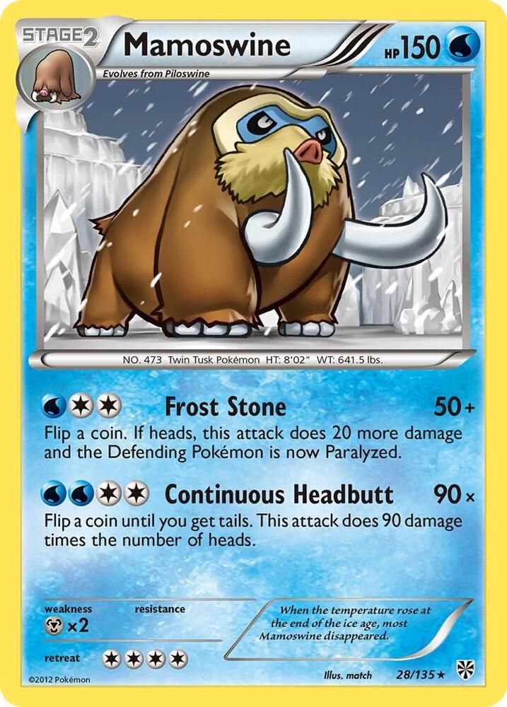 SJF Mamoswine - Plasma Storm (PLS)