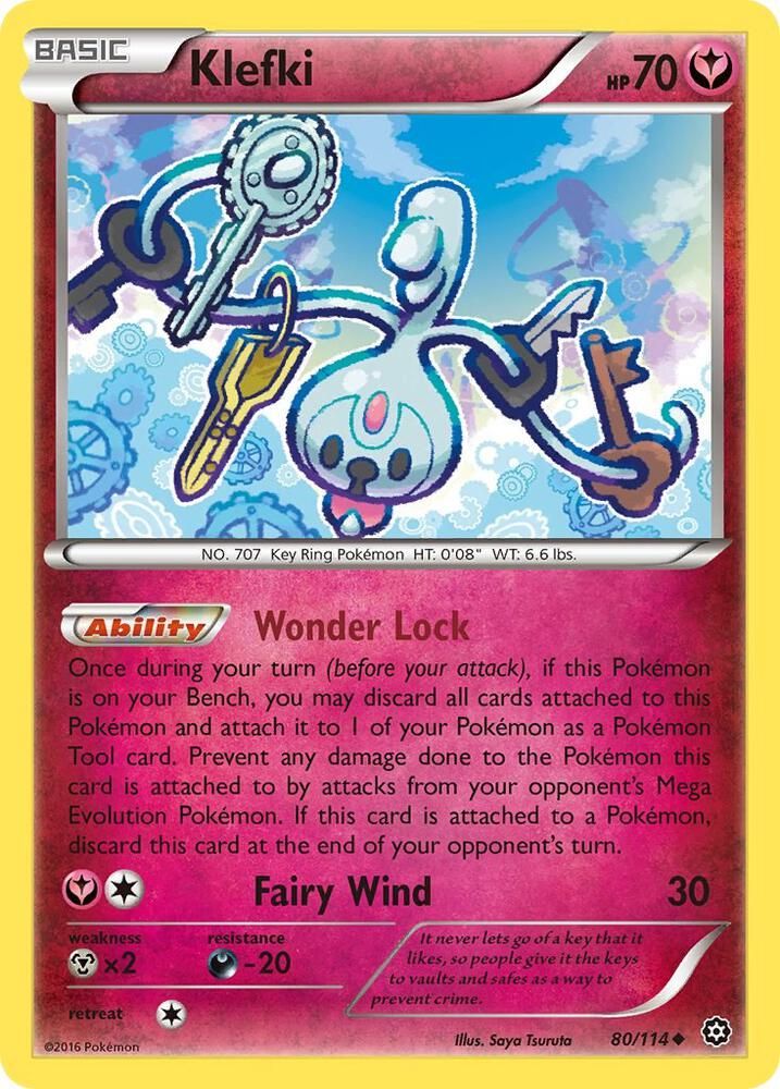 SJF Klefki - XY - Steam Siege (STS) Foil