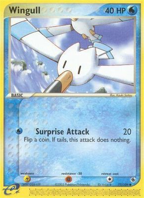 SJF Wingull - Ruby and Sapphire (RS) Foil