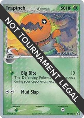 SJF Trapinch (Delta Species) - 2007 (Jun Hasebe) - World Championship Decks (WCD)