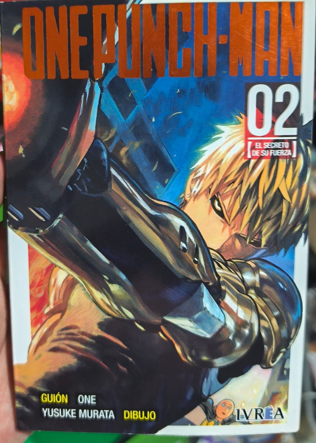 SJ6 One Punch Man Manga Volumen 2 Español Ivrea