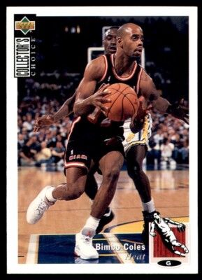 SJF 1994 Upper Deck Collector's Choice #118 Bimbo Coles