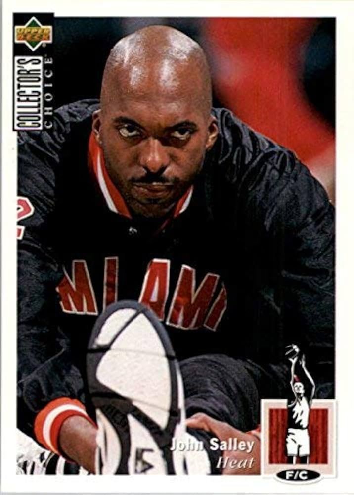 SJF 1994-95 Collector's Choice #122 John Salley NBA Basketball Trading Card