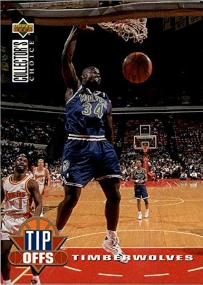 SJF 1994-95 Collector's Choice #181 Isaiah Rider TO NBA Basketball Trading Card
