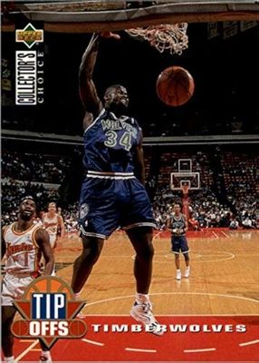 SJF 1994-95 Collector's Choice #181 Isaiah Rider TO NBA Basketball Trading Card