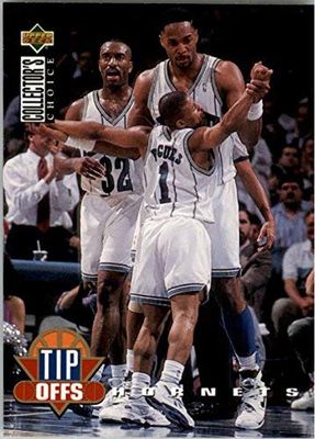 SJF 1994-95 Collector's Choice #168 Alonzo Mourning TO NBA Basketball Trading Card