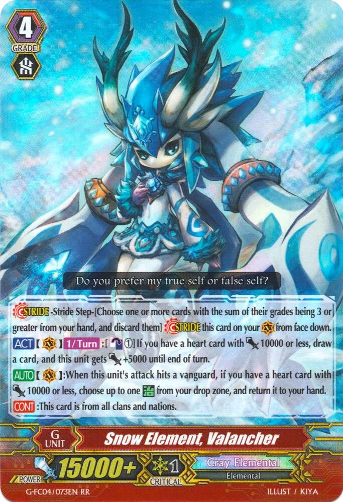 SJF Snow Element, Valancher - G-FC04: Fighters Collection 2017 (G-FC04)