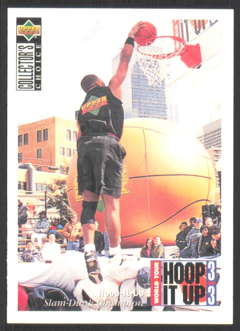 SJF 1994-95 Collector's Choice Hoop it Up World Tour Corey Etheridge #165