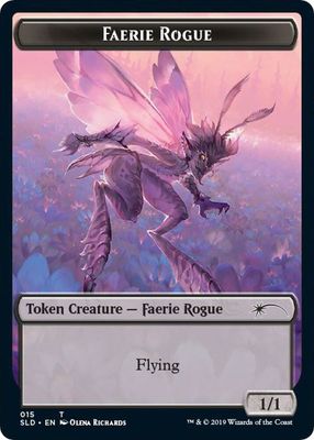 SJF Faerie Rogue Token (015) - Secret Lair Drop Series (SLD)