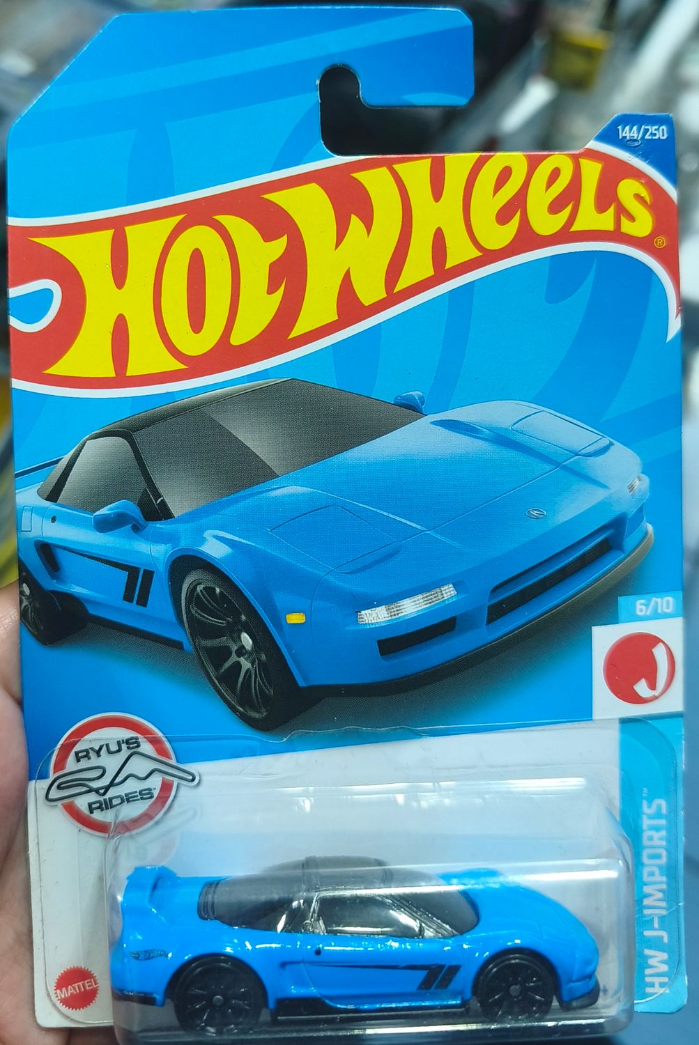 SJ1 90 Acura NSX Hot Wheels