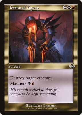 SJF Terminal Agony (Retro Frame) - Modern Horizons 2 (MH2) Foil