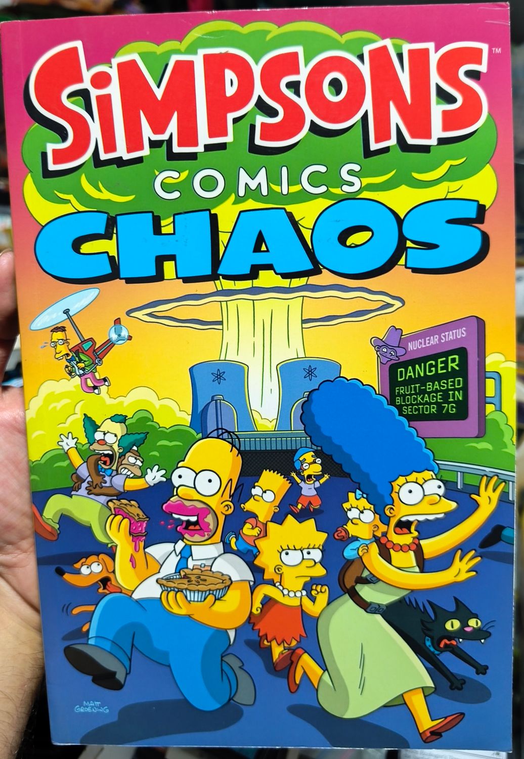 SJ6 Simpsons Cómics Chaos Ingles Harper