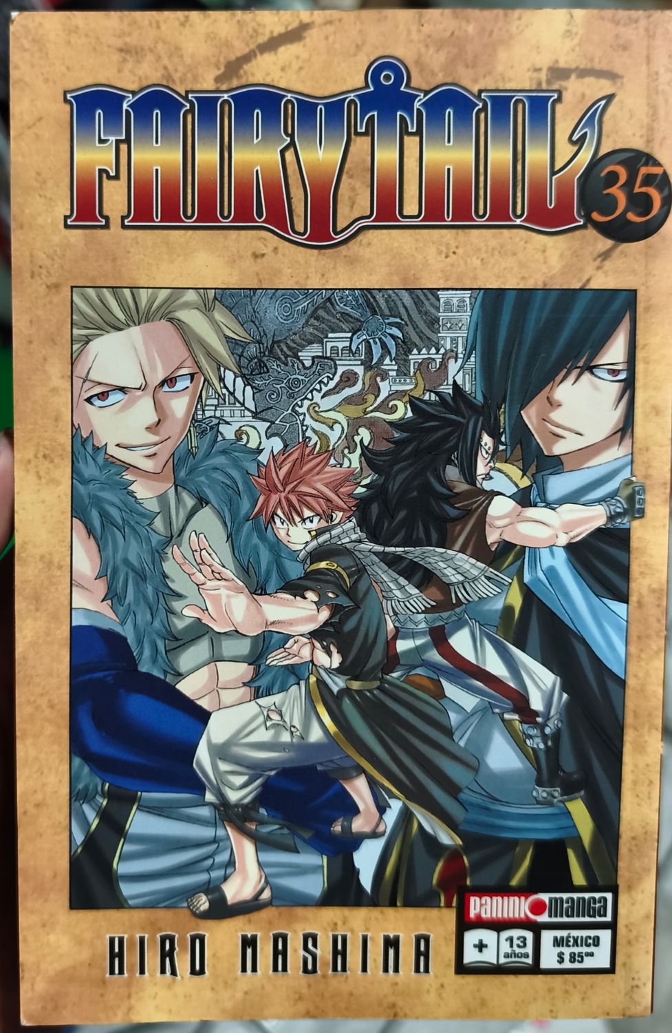 SJ6 Fairy Tail Manga Volumen 35 Español Panini