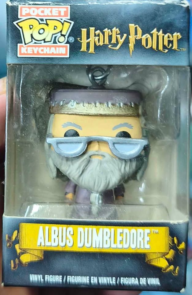 SJ1 Albus Dumbledore Pop Keychain Harry Potter Funko