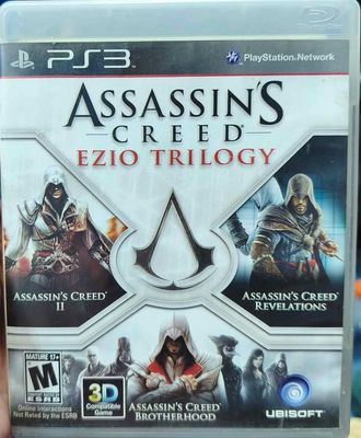 SJ2 Assassin's Creed Ezio Trilogy Playstation 3 Usado Completo
